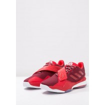 Adidas BOOST ROSE ENGLEWOOD Zapatillas de baloncesto rojo/blanco_002