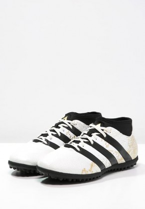 Adidas ACE 16.3 PRIMEMESH TF Botas de fútbol blanco/negero_008