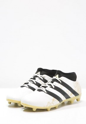 Adidas ACE 16.3 PRIMEMESH FG/AG Botas de fútbol con tacos blanco/negero_026