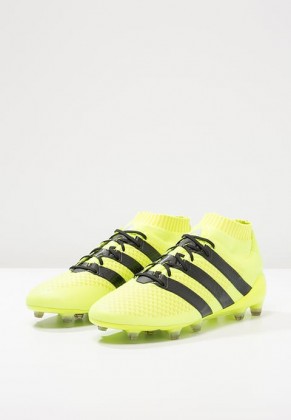 Adidas ACE 16.1 PRIMEKNIT FG Botas de fútbol con tacos amarillo/negero_033