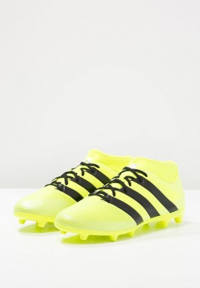 Adidas ACE 16.3 PRIMEMESH FG/AG Botas de fútbol con tacos amarillo/negero_045