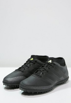 Adidas ACE 16.3 PRIMEKNIT TF Botas de fútbol negero/amarillo_054