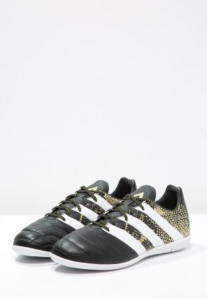 Adidas ACE 16.3 IN Botas de fútbol negero/blanco_065