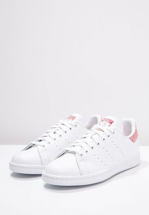 Adidas zapatillas Originals STAN SMITH blanco/rojo_054