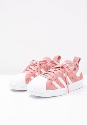 Adidas zapatillas Originals SUPERSTAR 80S PRIMEKNIT raw rosa/blanco_109