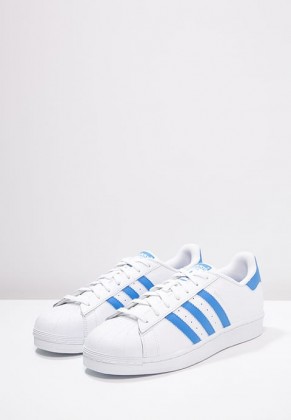 Adidas zapatillas Originals SUPERSTAR blanco/ray azul _117