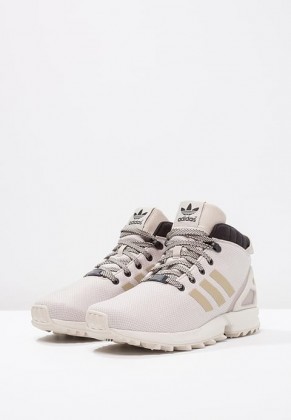Adidas Originals zapatillas ZX FLUX 5/8 altas Marrón claro/negero_062