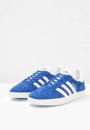 Adidas Originals zapatillas GAZELLE collegiate royal/blanco_036