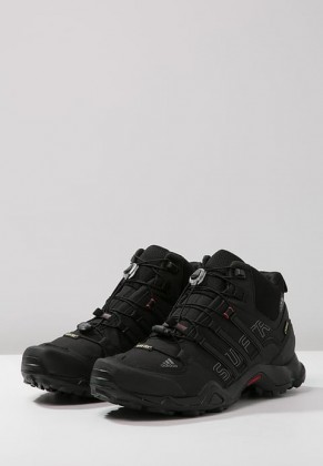 Adidas Botas de senderismo TERREX SWIFT R MID GTX negero/gris/power rojo_033