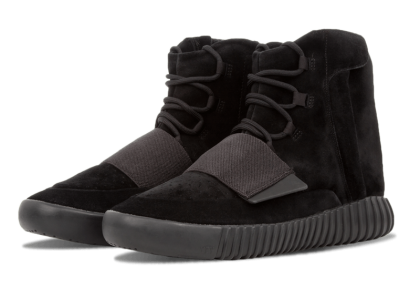 Adidas Yeezy Boost zapatillas 750 Unisex Triple negero _058